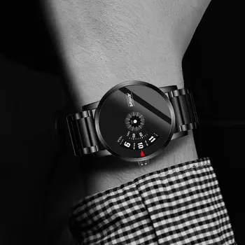 [Službeni autentična proizvodi] Švicarski Muške Vodootporne satovi Muški Student Korejski moda Par Automatske Kvarcni sat