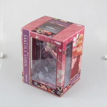 18 cm Anime Figure Fate KOHA-ACE Cherry Blossom Amber Saber PVC Figurica Zbirka Model Igračke, Pokloni