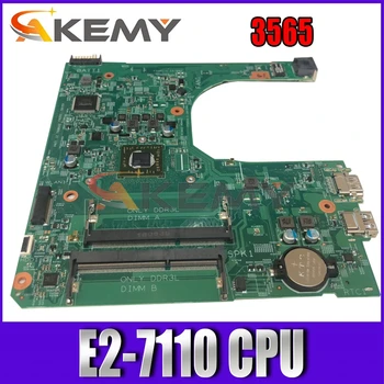 Akemy CN-0GG57Y GG57Y ZA DELL INSPIRON 15 3565 Matična Ploča laptopa 15276-1 Y25DC E2-7110 VGAport Matična Ploča notbook PC testiranje