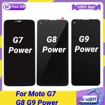 Za Moto G7 G8 G9 Power LCD Zaslon Za Motorola Moto G7power G8power G9powerDisplay LCD Zaslon Osjetljiv na dodir Digitalizator Sklop