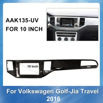 10-INČNI Auto DVD, Plastičnim Okvirom Fascije Za Volkswagen Golf Sportsvan 2016 UV-Instalacija Installastion Surround Trim Frame