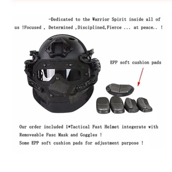 Taktički full-face Kaciga Zaštitna Maska Naočale G4 Sustav Airsoft i Paintball Kaciga Za Sportove Na Otvorenom CS Vojna Kaciga