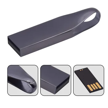 30 kom./lot Vodootporan metalni USB2.0 Flash drive 16 GB flash disk Stick 32 GB, 64 GB memory stick USB2.0 USB Flash Stick pen drive