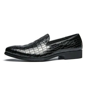 FIXSYS / Men ' s Casual cipele; Ljetne kožne лоферы; Vintage cipele-Oxford; Muška Uredski модельная cipele; Prozračna cipele za vožnju; Veliki veličine 47