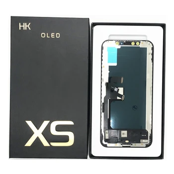 HK OLED LCD Pantalla LCD Displej Za iPhone X XS OLED Zaslon Osjetljiv na Dodir Digitalizator Sastavak iPhone11 Pro