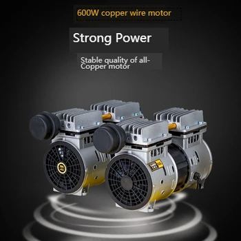 30L Silent Air Compressor Whisper Compressor Oil Free 600W 8Bar ručni Mobilni