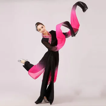2016 Nove Duge Rukave Klasične Plesne Kostime Hanfu Ženski Plesni Kostim Kineski Narodni Ples za Žene
