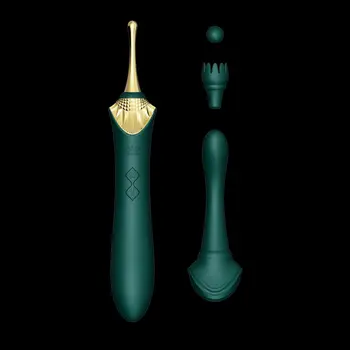 ZALO BESS G-spot Vibrator Fina Mekana Silikonska Stimulacija Klitorisa Usb Dvostruki Motor Klasicni Maser Adult Sex Igračke za Žene