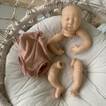 NPK 16inch Reborn Doll Kit Mariza Premie Baby Size Baby Sleeping Nezavršene Neobojeni Dijelovi Lutke Bonecas Bebe Doll kit