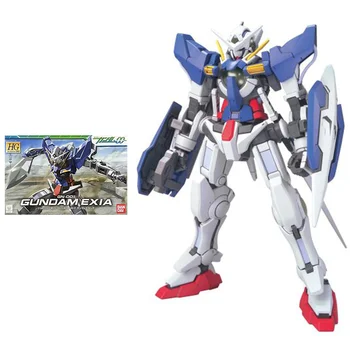 Bandai Gundam Model Kit Anime Slika HG00 1/144 GN-001 GUNDAM EXIA Prirodni Gunpla Model Brojka, Igračke za Djecu