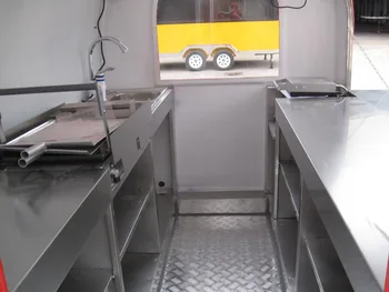 Kolica hrane kolica hrane isporuke tvornice duljine 3.3 m na otvorenom proizvedeni towable trailer obrok kolica za prodaju hrane