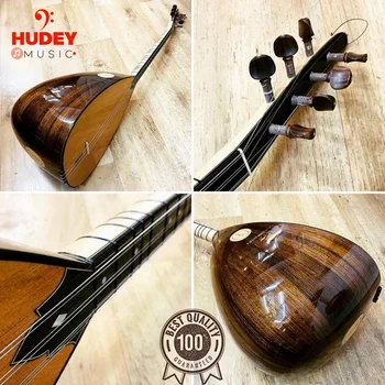 HUDEY Baglama Bağlama Short Fretboard Saz Turkish Guitar gitara, ukulele عود موسيقي Oud Andralyn Bag Store Guitar Tezene Mizrap