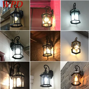 WPD Podne Zidne Svjetiljke Svjetiljka Klasične Svjetla Retro LED Vodootporna za Uređenje Prolaza