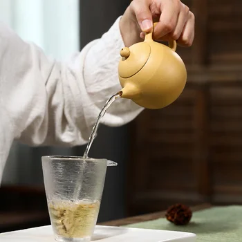Kokice zmaj jaje lonac Yixing ljubičasta glineni lonac poznat čiste gline za vodu ručni rad