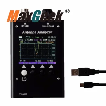 Maxgeek SURECOM SA160 HF Vektor Boji Grafički Analizator impedancije antene 0,5 Mhz do 60 Mhz