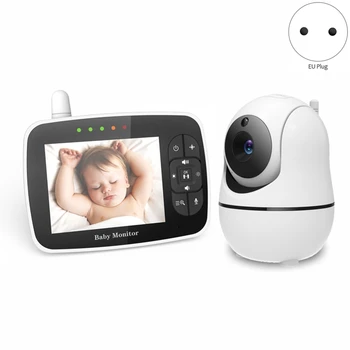 Video baby monitor s kamerom i audio,3,5-inčni LCD zaslon,Noćni Vid,Kontrola Temperature Sigurnosti WiFi Kamere