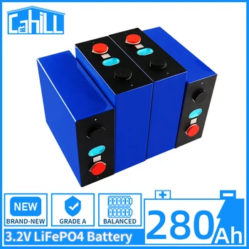 Cahill 32PCS Lifepo4 3.2 V 280AH baterija baterija baterija baterija Baterija FIRMA NOVOST 12V 24V 36V 48V Klasa A DIY baterija baterija baterija baterija BATERIJA EU US Tax Free S Шинопроводами