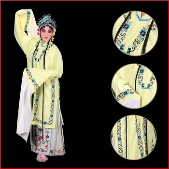Peking opera Predstave сценическая odjeća šarene Ženske Klasične Kostime Dugi rukav Cosplay drama haljina