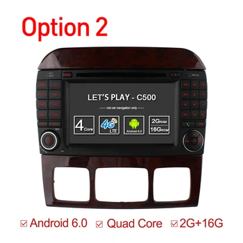 Ownice C500 8 Core Android 6.0 DVD Player za Mercedes S Class S500 S600 S280 S320 S350 S400 S420 S430 W220 Radio 4 G GPS